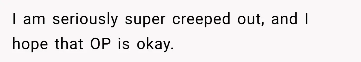 Man Says He Knows Japanese Culture Better, Wife Disagrees Publicly I am seriously super creeped out, and I hope that OP is okay.
