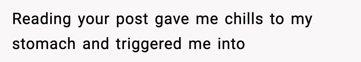 SAHM Gets Mad At Husband Because He Laughed When She Told Him To Reheat His Midnight Dinner Reading your post gave me chills to my stomach and triggered me into