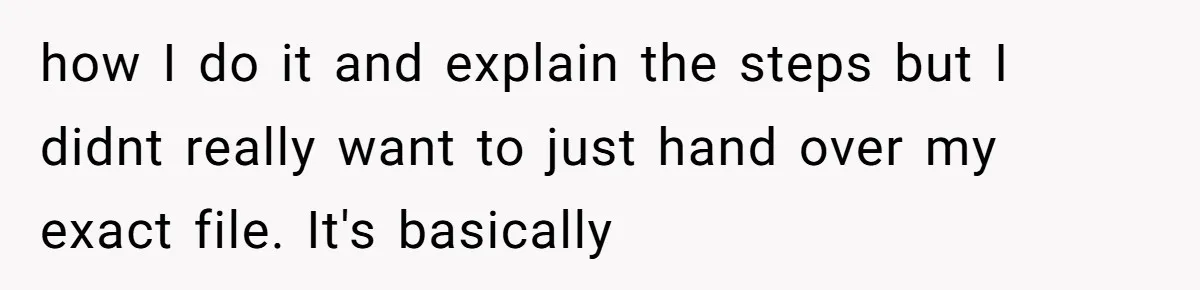 Why Giving Credit Where It’s Due is the Key to Professional Friendships how I do it and explain the steps but I didnt really want to just hand over my exact file. It's basically