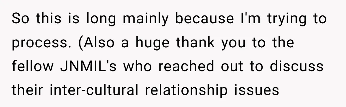 Why an Engagement Ended in a Shopping Center Parking Lot Over a Stolen Identity So this is long mainly because I'm trying to process. (Also a huge thank you to the fellow JNMIL's who reached out to discuss their inter-cultural relationship issues
