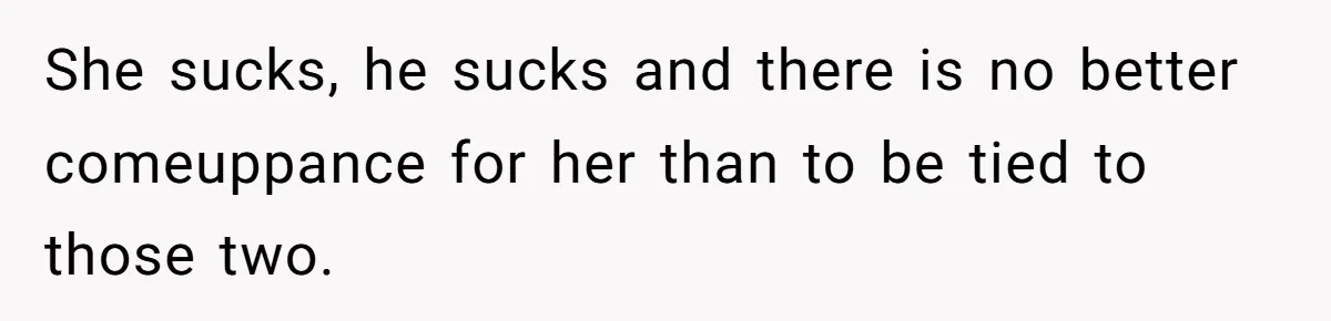 Why an Engagement Ended in a Shopping Center Parking Lot Over a Stolen Identity She sucks, he sucks and there is no better comeuppance for her than to be tied to those two.