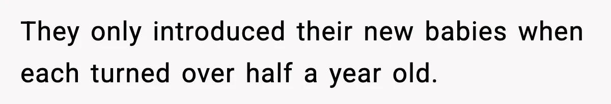 MIL’s One Question After Miscarriage Causes Years Of Family Distance They only introduced their new babies when each turned over half a year old.