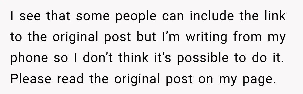 He Finally Asked to Host Christmas, and His Ex Declared War I see that some people can include the link to the original post but I’m writing from my phone so I don’t think it’s possible to do it. Please read...