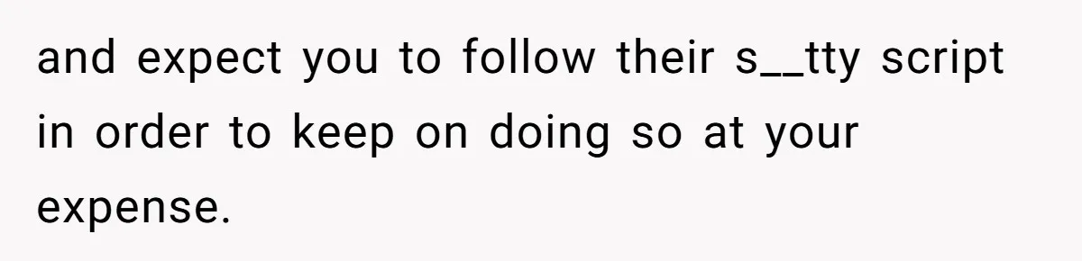Mom Cries When Daughter Chooses Dad, After Letting Stepson Take Everything and expect you to follow their s__tty script in order to keep on doing so at your expense.