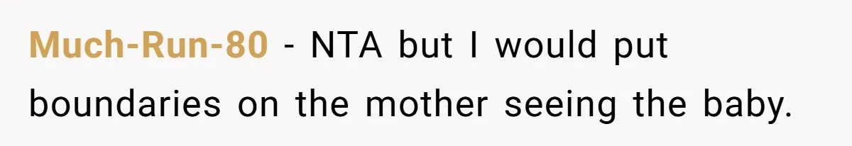 Man Explodes After Mom Forces His Pregnant Girlfriend To Sleep On The Floor Much-Run-80 − NTA but I would put boundaries on the mother seeing the baby.