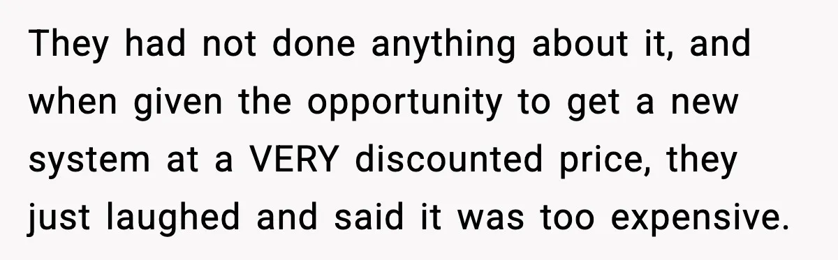 Ice Cream Shop Cuts Her Hours, Faces Health Inspection Fallout They had not done anything about it, and when given the opportunity to get a new system at a VERY discounted price, they just laughed and said it was too...