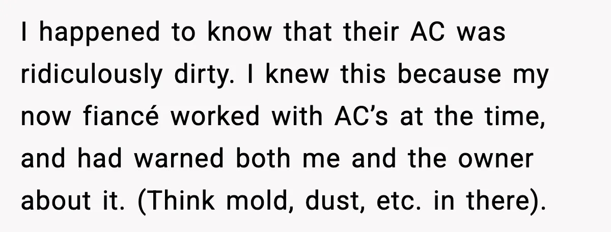 Ice Cream Shop Cuts Her Hours, Faces Health Inspection Fallout I happened to know that their AC was ridiculously dirty. I knew this because my now fiancé worked with AC’s at the time, and had warned both me and the...