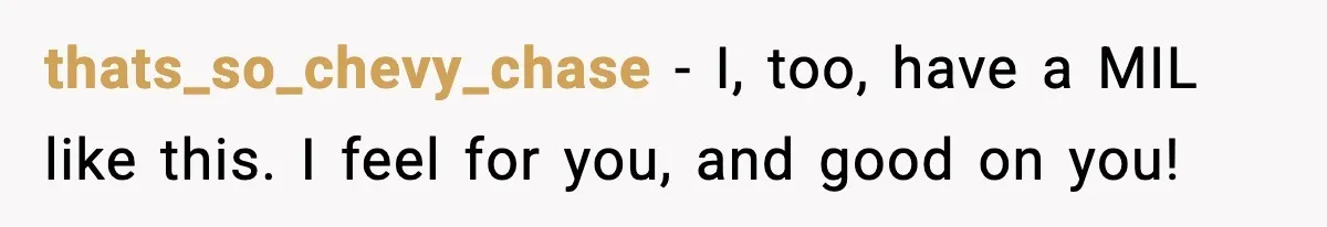 Grandma Tries to Buy Naming Rights to Unborn Child for $500 thats_so_chevy_chase - I, too, have a MIL like this. I feel for you, and good on you!