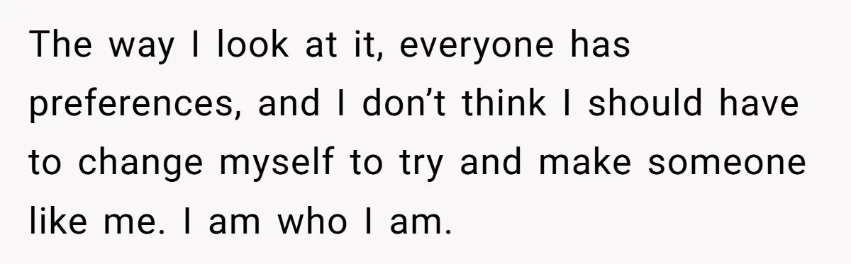 She Stopped Shaving Her Legs. Her Friends Won’t Stop Talking About It. The way I look at it, everyone has preferences, and I don’t think I should have to change myself to try and make someone like me. I am who I...