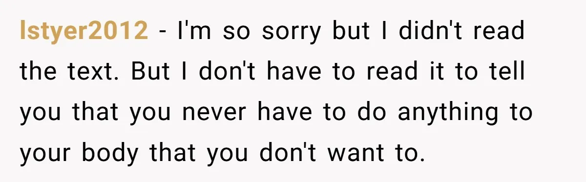 She Stopped Shaving Her Legs. Her Friends Won’t Stop Talking About It. lstyer2012 − I'm so sorry but I didn't read the text. But I don't have to read it to tell you that you never have to do anything to your...