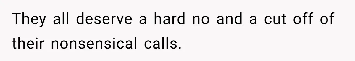 Woman Refuses To Watch Sister-In-Law's Kids Ever Again After She Calls The Cops Over Late Pickup They all deserve a hard no and a cut off of their nonsensical calls.