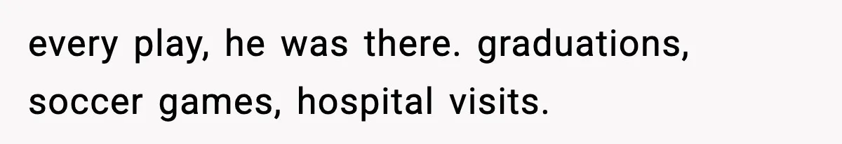 Man Tells Workaholic Father He’ll Visit After Heart Attack Only If He Pays For His Time Off every play, he was there. graduations, soccer games, hospital visits.