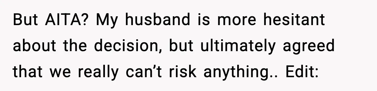 Mom Says No to Wedding Invite After SIL Says Kid “Passes” as White But AITA? My husband is more hesitant about the decision, but ultimately agreed that we really can’t risk anything.. Edit: