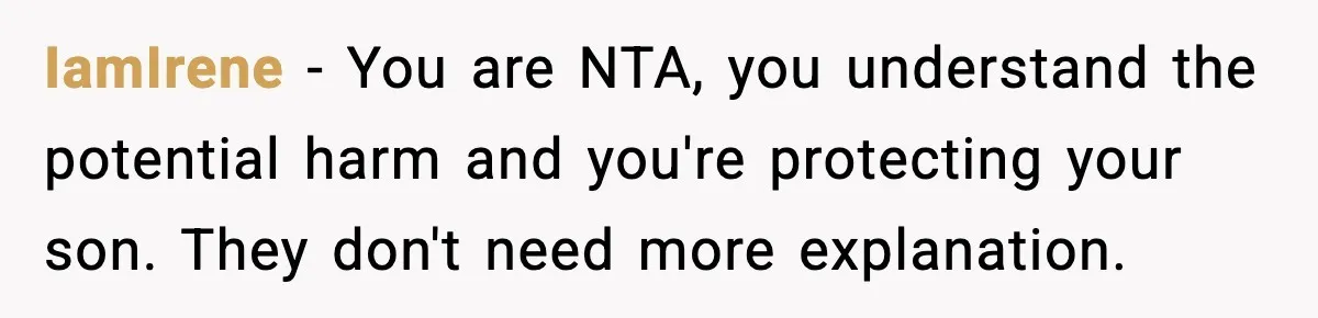 Mom Says No to Wedding Invite After SIL Says Kid “Passes” as White IamIrene - You are NTA, you understand the potential harm and you're protecting your son. They don't need more explanation.