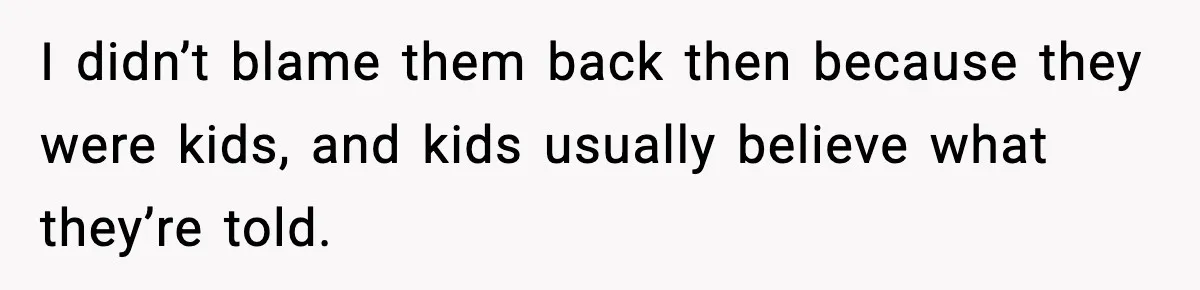 Woman Forgives Stepdaughters Yet Chooses Distance After Decades of Rejection I didn’t blame them back then because they were kids, and kids usually believe what they’re told.