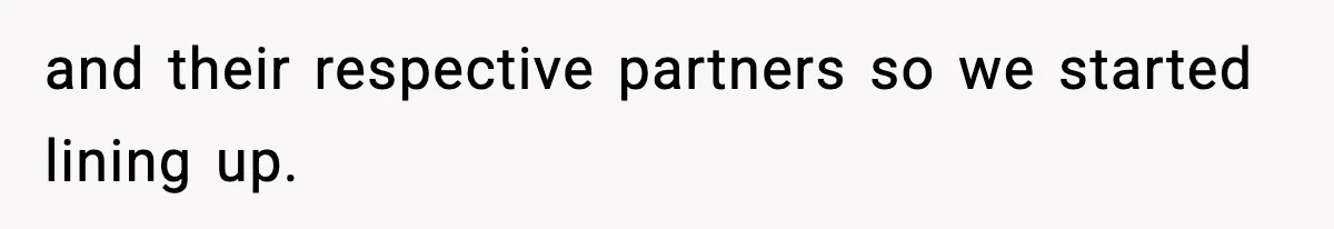 Man Leaves Sister’s Wedding Early After She Excludes His Husband From Family Photos and their respective partners so we started lining up.