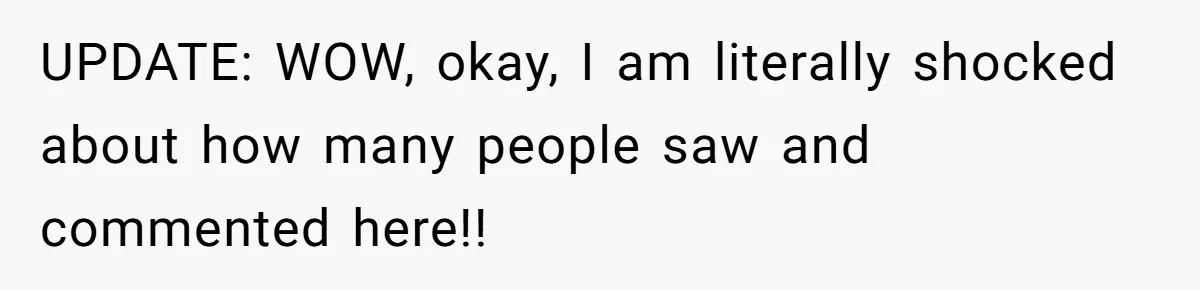 Boyfriend Said He Accepted Her Career, Then Broke Up The Moment He Saw It For Himself UPDATE: WOW, okay, I am literally shocked about how many people saw and commented here!!