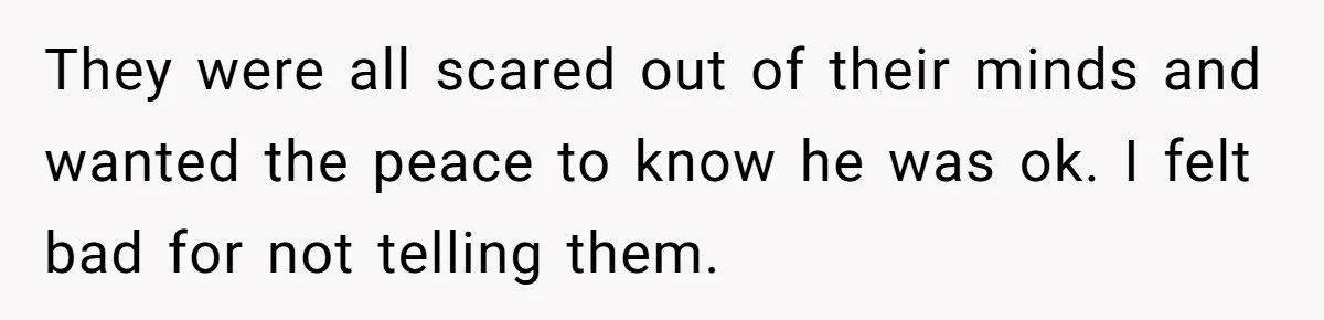 Man Shelters Runaway Cousin From “Cure” Camp, Refuses To Tell Family Right Away They were all scared out of their minds and wanted the peace to know he was ok. I felt bad for not telling them.