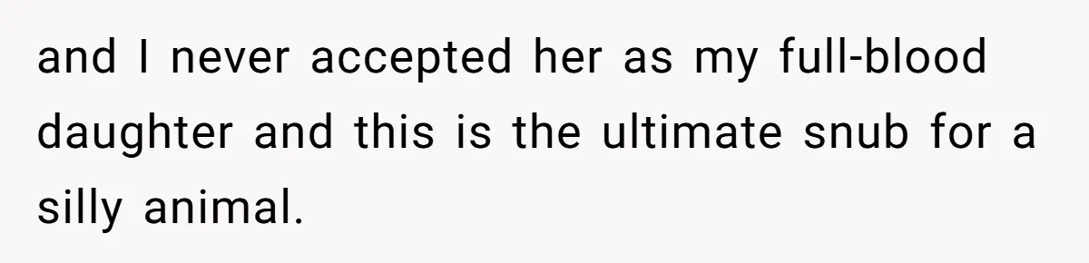 Stepmom Says No To Stepdaughter’s Wedding Prep Because Of Her Rescue Parrot and I never accepted her as my full-blood daughter and this is the ultimate snub for a silly animal.