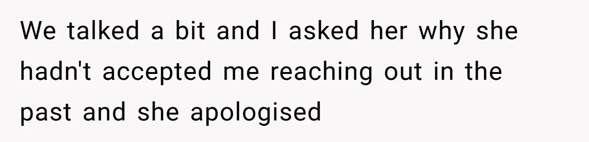 Stepmom Says No To Stepdaughter’s Wedding Prep Because Of Her Rescue Parrot We talked a bit and I asked her why she hadn't accepted me reaching out in the past and she apologised
