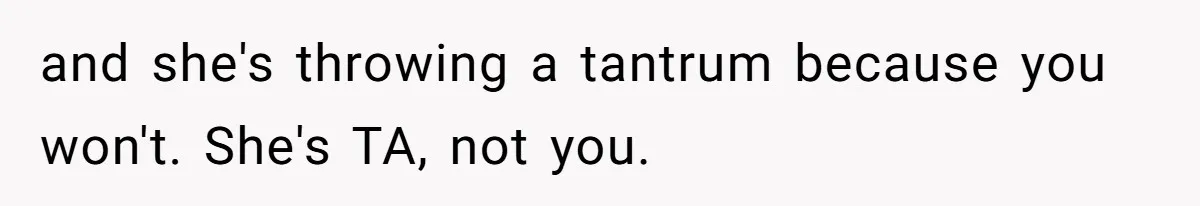 Stepmom Says No To Stepdaughter’s Wedding Prep Because Of Her Rescue Parrot and she's throwing a tantrum because you won't. She's TA, not you.