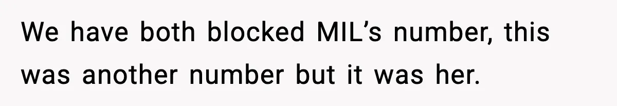 Couple Goes Off-Grid For Christmas, MIL Assumes They Committed a “Sinful Marriage” We have both blocked MIL’s number, this was another number but it was her.