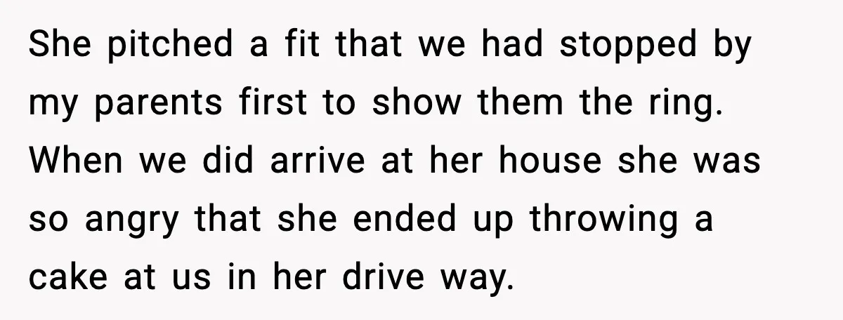 She Stole Her Granddaughter’s Welcome-Home Gifts Right Off the Porch She pitched a fit that we had stopped by my parents first to show them the ring. When we did arrive at her house she was so angry that she...