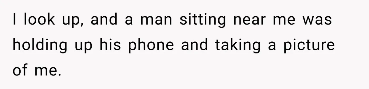 Woman Forces Stranger To Delete Bus Photo After He Snaps Her Seizure Alert Dog I look up, and a man sitting near me was holding up his phone and taking a picture of me.