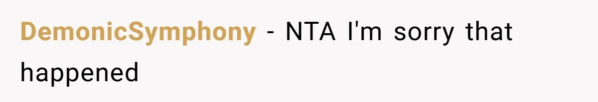DemonicSymphony − NTA I'm sorry that happened