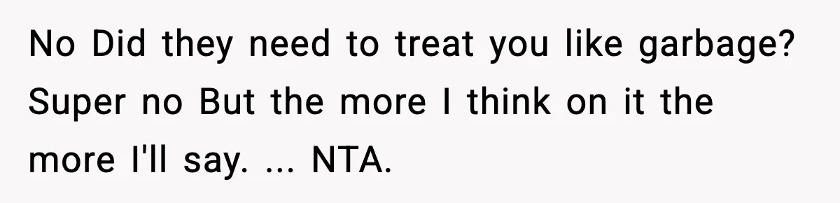 Best Man Skips $300 Gift And Warns Groom About Divorce In Wedding Toast After Bride’s Demands Cross The Line No Did they need to treat you like garbage? Super no But the more I think on it the more I'll say. ... NTA.