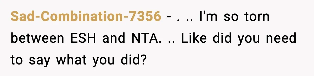 Best Man Skips $300 Gift And Warns Groom About Divorce In Wedding Toast After Bride’s Demands Cross The Line Sad-Combination-7356 − . .. I'm so torn between ESH and NTA. .. Like did you need to say what you did?