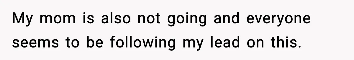 Woman Refuses To Attend SIL’s Baby Shower After Cruel Comments About Her Pregnancy My mom is also not going and everyone seems to be following my lead on this.