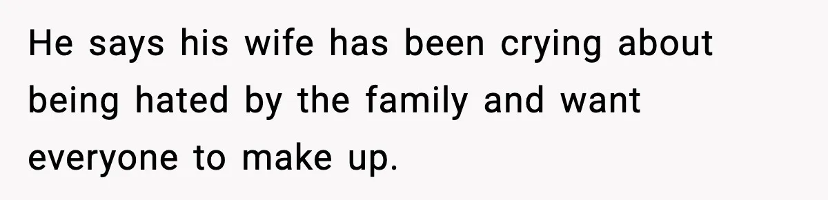 Woman Refuses To Attend SIL’s Baby Shower After Cruel Comments About Her Pregnancy He says his wife has been crying about being hated by the family and want everyone to make up.