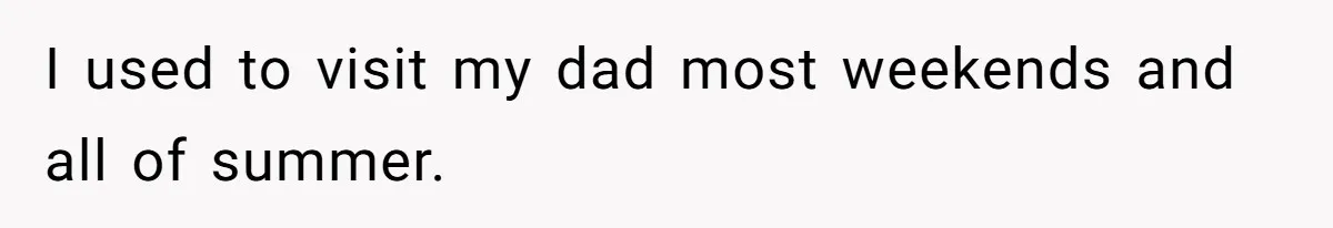 Teen Refuses To Stay After Dad Turns His Bedroom Into Step Mom’s Office I used to visit my dad most weekends and all of summer.