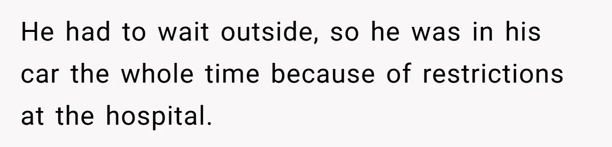 Man Abandons Partner Post-Surgery To Watch Football, Says She “Ruined The Night” By Needing A Ride He had to wait outside, so he was in his car the whole time because of restrictions at the hospital.