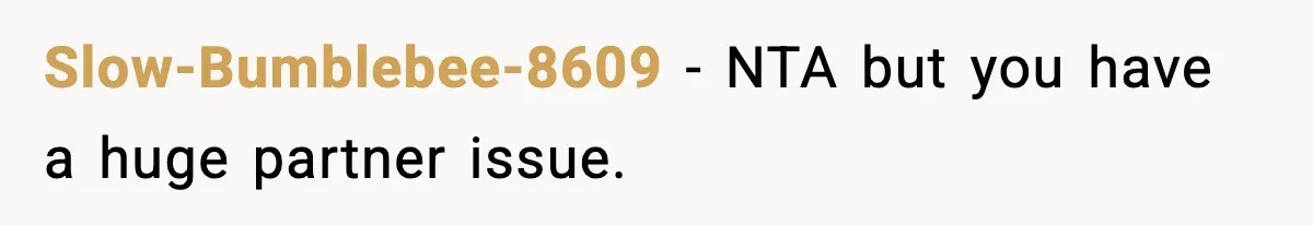 Husband Spends Christmas With Family Who Excluded His Wife, Blames Her For Not Packing His Bags Slow-Bumblebee-8609 − NTA but you have a huge partner issue.