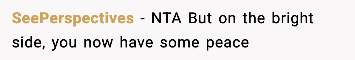 Husband Spends Christmas With Family Who Excluded His Wife, Blames Her For Not Packing His Bags SeePerspectives − NTA But on the bright side, you now have some peace