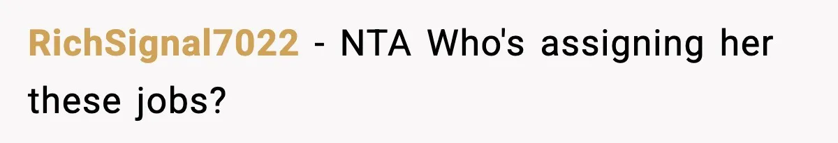 Sister Keeps Downplaying Bride’s Second Wedding, Gets Shut Out Of Shower RichSignal7022 - NTA Who's assigning her these jobs?
