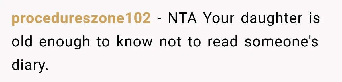 Daughter Posted Stepmom’s Therapy Journal Online, Family Imploded procedureszone102 − NTA Your daughter is old enough to know not to read someone's diary.
