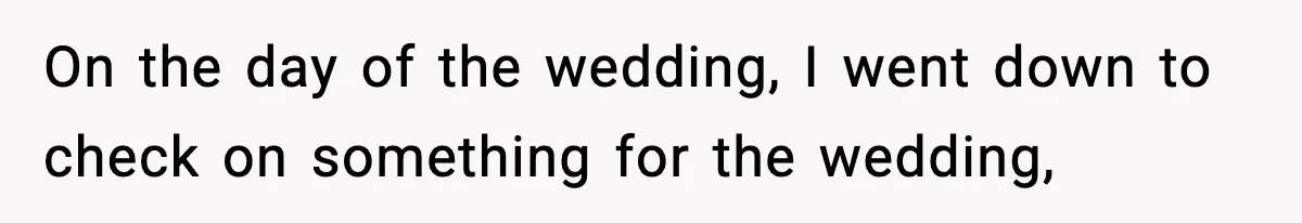 Bride Kicks Bridesmaid Out After She Spills Red Wine On Her Late Mother’s Wedding Dress On the day of the wedding, I went down to check on something for the wedding,