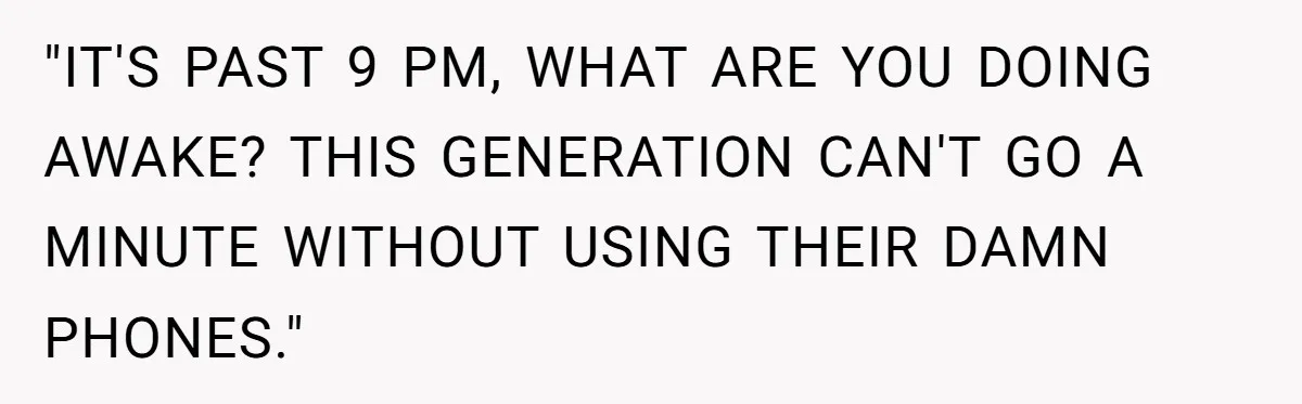 What Happens When Voice Assistance Answers You Like A Real Boomer "IT'S PAST 9 PM, WHAT ARE YOU DOING AWAKE? THIS GENERATION CAN'T GO A MINUTE WITHOUT USING THEIR DAMN PHONES."