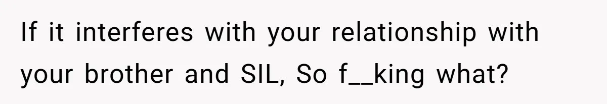 Aunt Lets Nephew Call Her Mom After His Own Parents “Got Rid” Of Him If it interferes with your relationship with your brother and SIL, So f__king what?