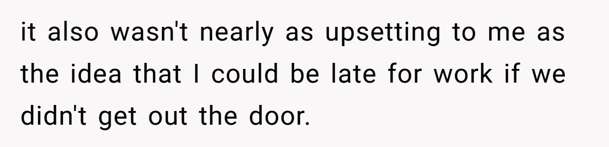 Dad Let His Son Wear A Dress To School, Then His Son Paid The Price it also wasn't nearly as upsetting to me as the idea that I could be late for work if we didn't get out the door.