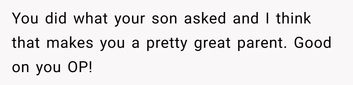 Dad Let His Son Wear A Dress To School, Then His Son Paid The Price You did what your son asked and I think that makes you a pretty great parent. Good on you OP!