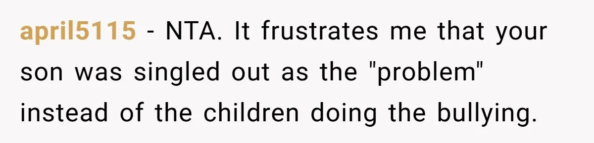 Dad Let His Son Wear A Dress To School, Then His Son Paid The Price april5115 − NTA. It frustrates me that your son was singled out as the "problem" instead of the children doing the bullying.