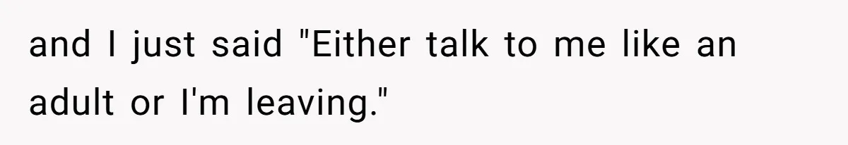 Woman Walks Out Of Grocery Store After Husband Starts Acting Like A Screaming Toddler In Public and I just said "Either talk to me like an adult or I'm leaving."