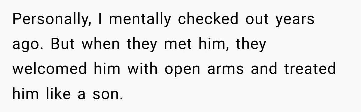 Woman Lies About Pregnancy To Protect Her Trans Husband From Transphobic Family Personally, I mentally checked out years ago. But when they met him, they welcomed him with open arms and treated him like a son.