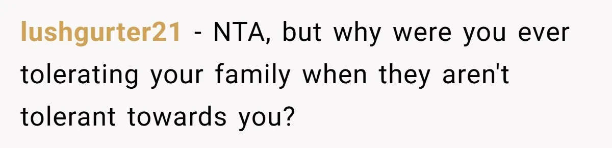 Woman Lies About Pregnancy To Protect Her Trans Husband From Transphobic Family lushgurter21 − NTA, but why were you ever tolerating your family when they aren't tolerant towards you?