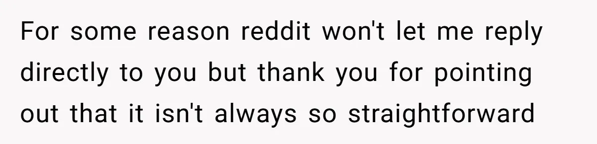 Woman Lies About Pregnancy To Protect Her Trans Husband From Transphobic Family For some reason reddit won't let me reply directly to you but thank you for pointing out that it isn't always so straightforward