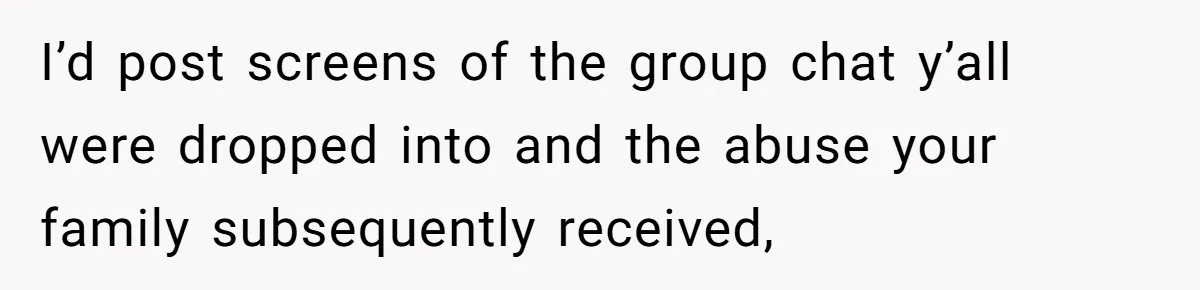 Woman Lies About Pregnancy To Protect Her Trans Husband From Transphobic Family I’d post screens of the group chat y’all were dropped into and the abuse your family subsequently received,